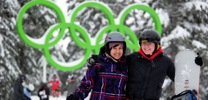 Skiing 2 Students